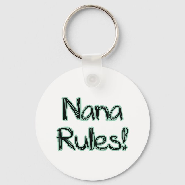 Nana Regler! Nyckelring (Framsida)