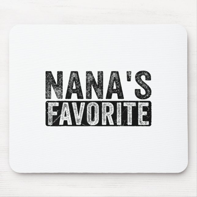 Nana’s Favorite Cute Family Granhild Quote Proud G Musmatta (Framsidan)