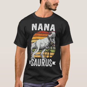 Nana Saurus Dinosaur Nanasaurus Family Matching T Shirt