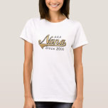 Nana Shirt "AKA (även känt som Nana sen?) T Shirt<br><div class="desc">AKA (även kallat) Nana, sedan 2009 Personaliserar ditt eget, stolt över att vara Nana Shirt. Ersätt"AKA och Sedan 2009" med din egen text. Välj ditt favoritteckensnitt stil, färg och storlekare. Välj mellan över 155 stilar, färger och skjortor för den här designen. Justera och flytta design till ställe-design där du vill....</div>