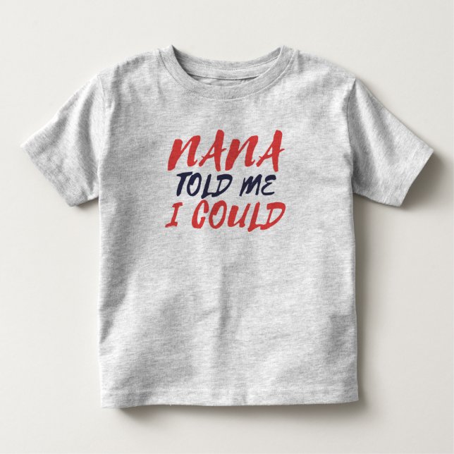 Nana Småbarn Bra Jersey T-Shirt (Framsida)