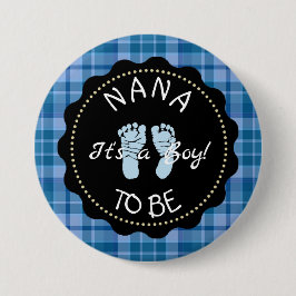 Nana som ska vara Blue Play Shower-knapp Knapp