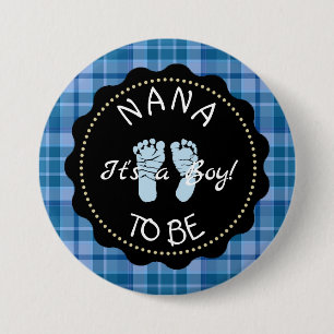 Nana som ska vara Blue Play Shower-knapp Knapp