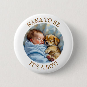 Nana to BE Pojks babyskor Knapp