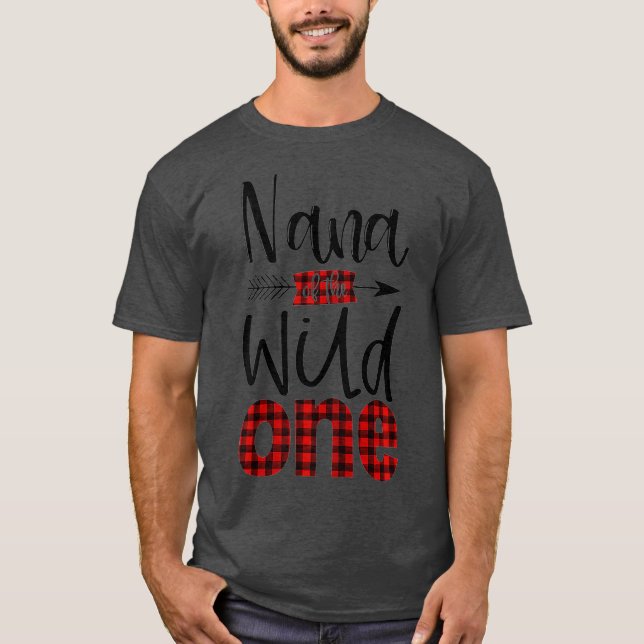 Nana vid Vilden One Buffalo Play Lumberjack T Shirt (Framsida)
