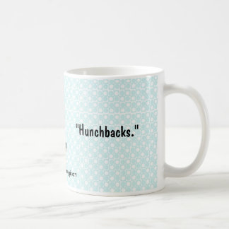 Nana-ware "puckelryggar ", kaffemugg