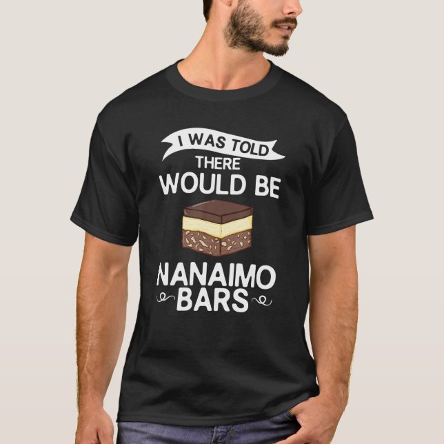 Nanaimo Pub Canada Mix Canadian Dessert T Shirt (Framsida)