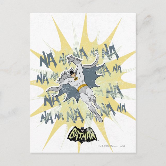 NANANANANA Batman Graphic Vykort (Framsida)