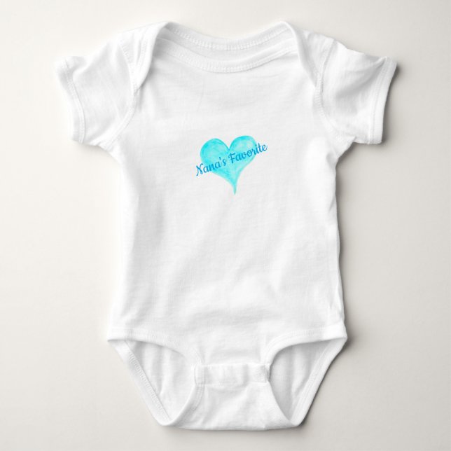 Nanas favorit bodysuit tee (Framsida)
