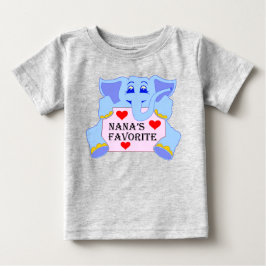 Nanas favorit Elephant Småbarn Tee