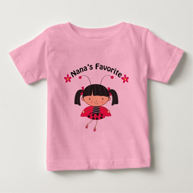 Nanas Favorite Girls Gift Tee (Framsida)