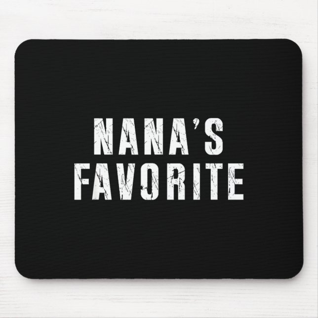Nana's Favorite T Funny Grandma Grandparent Granhi Musmatta (Framsidan)