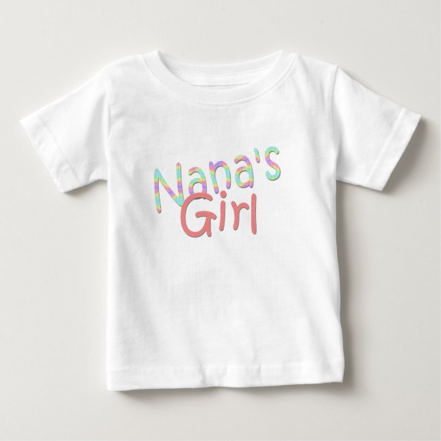 Nanas flicka Shirt Tee (Framsida)