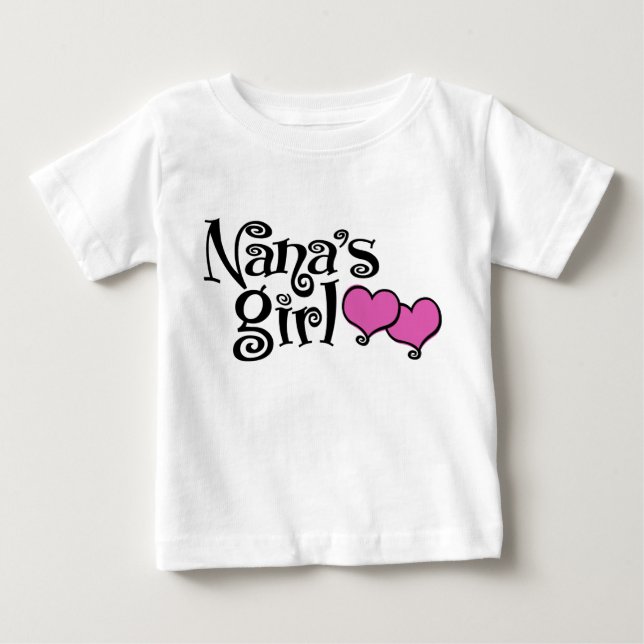 Nanas flicka tee shirt (Framsida)