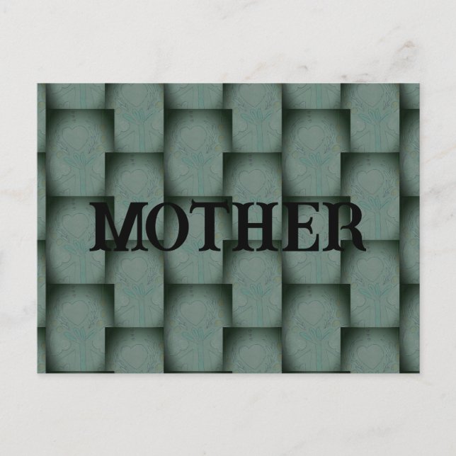 Nanas Hearts Mor Vykort (Framsida)