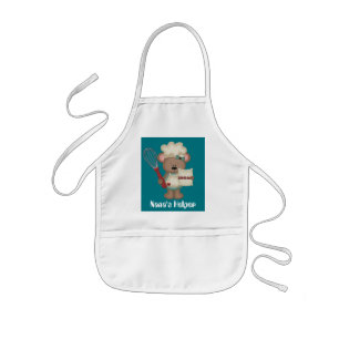 Nanas Helper children roligt Kitchen apron Barnförkläde