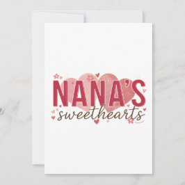 Nanas kärrasters födelsedagsinbjudan inbjudningar