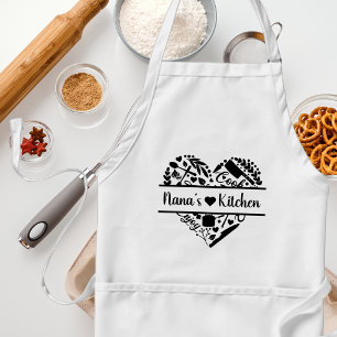 Nanas Kitchen Heart Apron Förkläde
