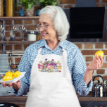 Nanas köks med Kärlek Apron Förkläde<br><div class="desc">Vi presenterar Nanas köksapel, perfekt Mors dag-gåvan! Den här plattan är kryddad med kärlek och är perfekt för vilket kök som helst. Med sitt tåliga material och det justerbara nacke-bandet känner du dig trygg och trygg i köket. Den förtjusande utformningen är perfekt för alla Nana som kärlek att laga mat...</div>