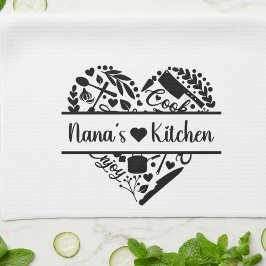 Nanas köksduk kökshandduk