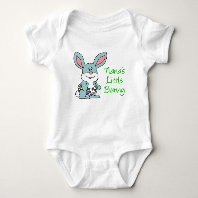 Nanas lilla Bunny T Shirt (Framsida)