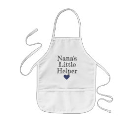 Nanas lilla hjälpare Barnbarn Kids' Apron Barnförkläde