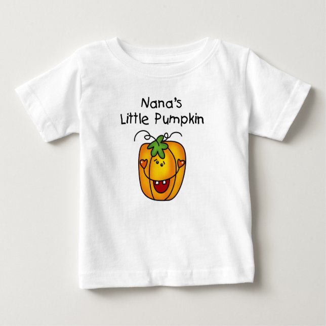Nanas lilla Pumpkin T-shirts och presenter (Framsida)