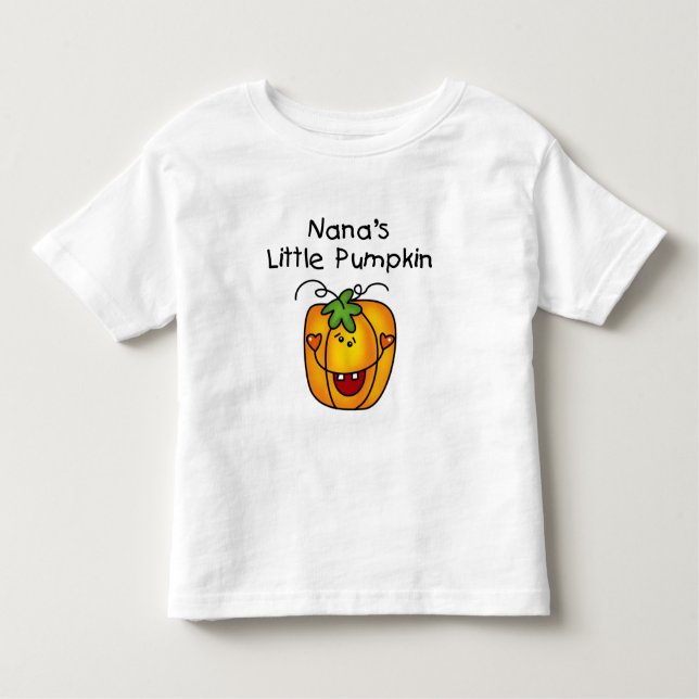 Nanas lilla Pumpkin T-shirts och presenter (Framsida)