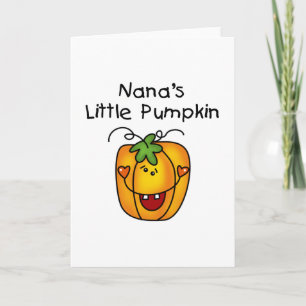 Nanas lilla Pumpkin T-shirts och presenter Kort
