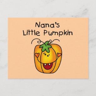 Nanas lilla Pumpkin T-shirts och presenter Vykort