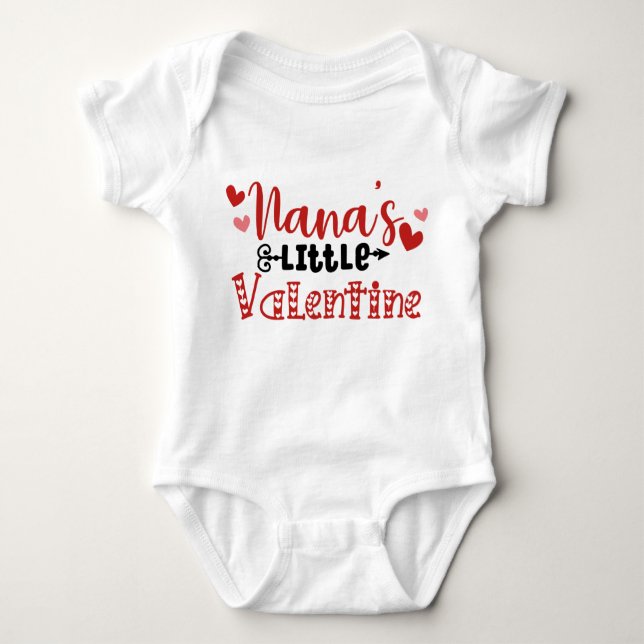 Nanas lilla Valentine T Shirt (Framsida)