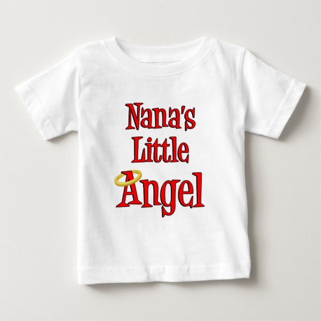 Nanas lite ängel t-shirt (Framsida)
