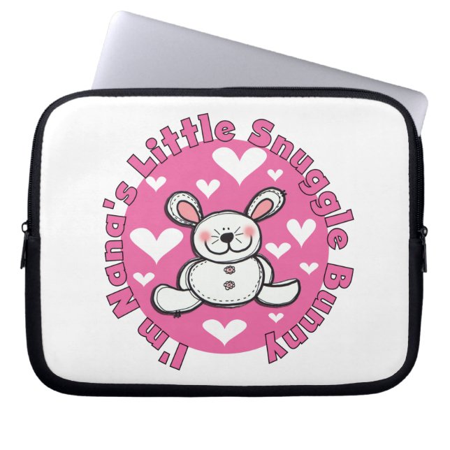 Nanas lite Snugglekanin Laptop Fodral (Framsidan)