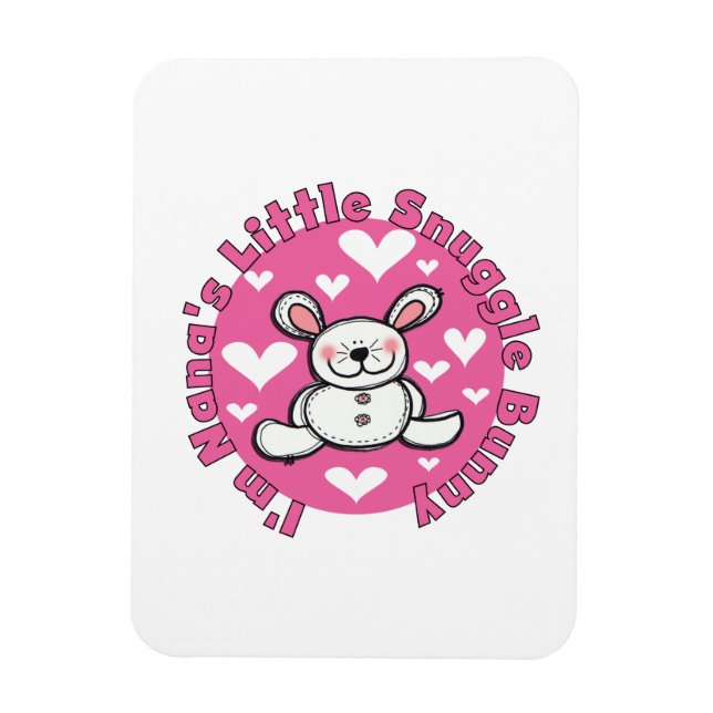 Nanas lite Snugglekanin Magnet (Vertikal)