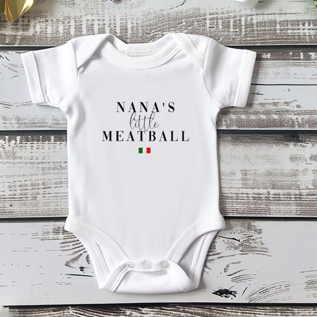 Nanas Little Meatball | Sötitaliensk roligt T Shirt (Skapare uppladdad)