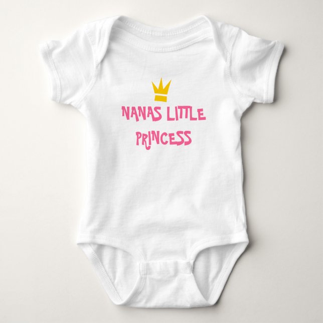 NANAS LITTLE PRINCESS ONEPIECE T-SHIRT (Framsida)