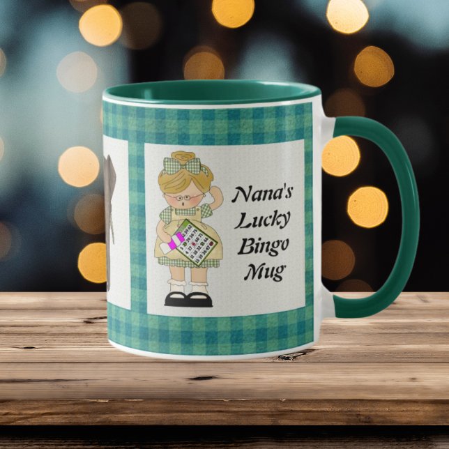 Nanas Lucky Bingo Mugg (Skapare uppladdad)
