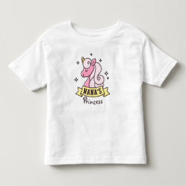 Nanas Princess Flicka Skjorta T-shirt