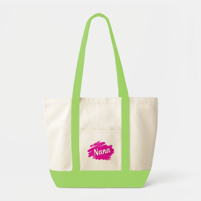 Nanas Sparkles Tote Tygkasse (Framsidan)