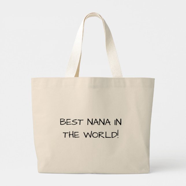Nanas stora kärlekstotehandbag jumbo tygkasse (Baksida)