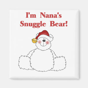 Nanas T-tröja och gåvor för Snugglebjörn Magnet