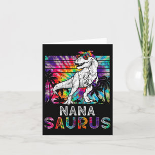 Nanasaurus Dinosaur Nana Saurus-familjen Matching  Kort