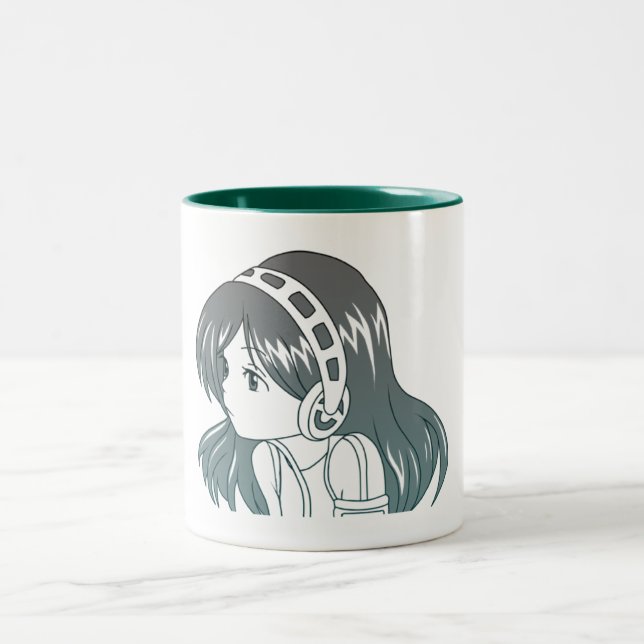 Nanashi Coffee Dream Två-Tonad Mugg (Center)