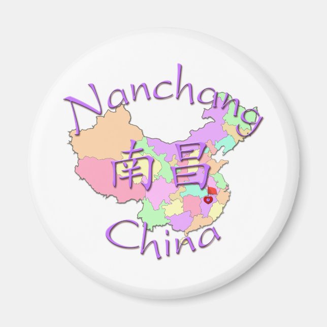 Nanchang China Magnet (Framsidan)