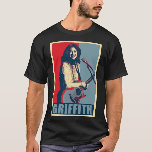 Nanci Griffith Hope Classic T-Shirt (Framsida)