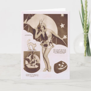 Nancy Carroll Halloween-tema 1929 Kort