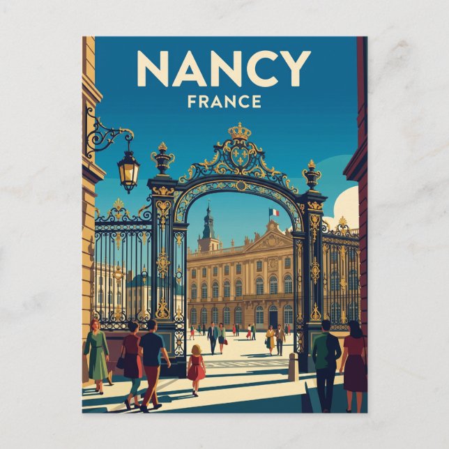 Nancy, Frankrike Frankrike Vykort (Framsida)