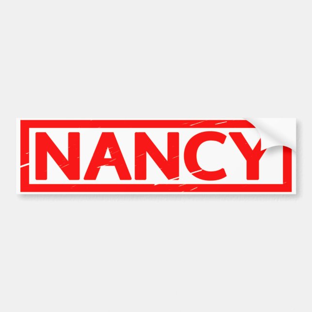 Nancy Frimärke Bildekal (Framsidan)