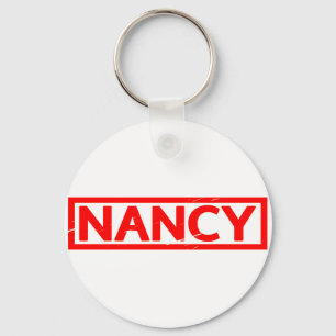 Nancy Frimärke Nyckelring