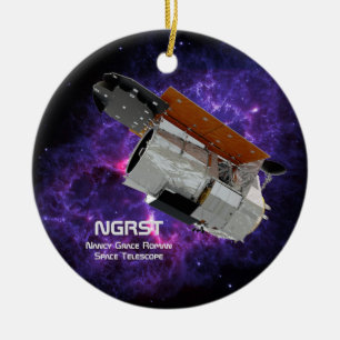 Nancy Grace Roman Space Telescope Julgransprydnad Keramik